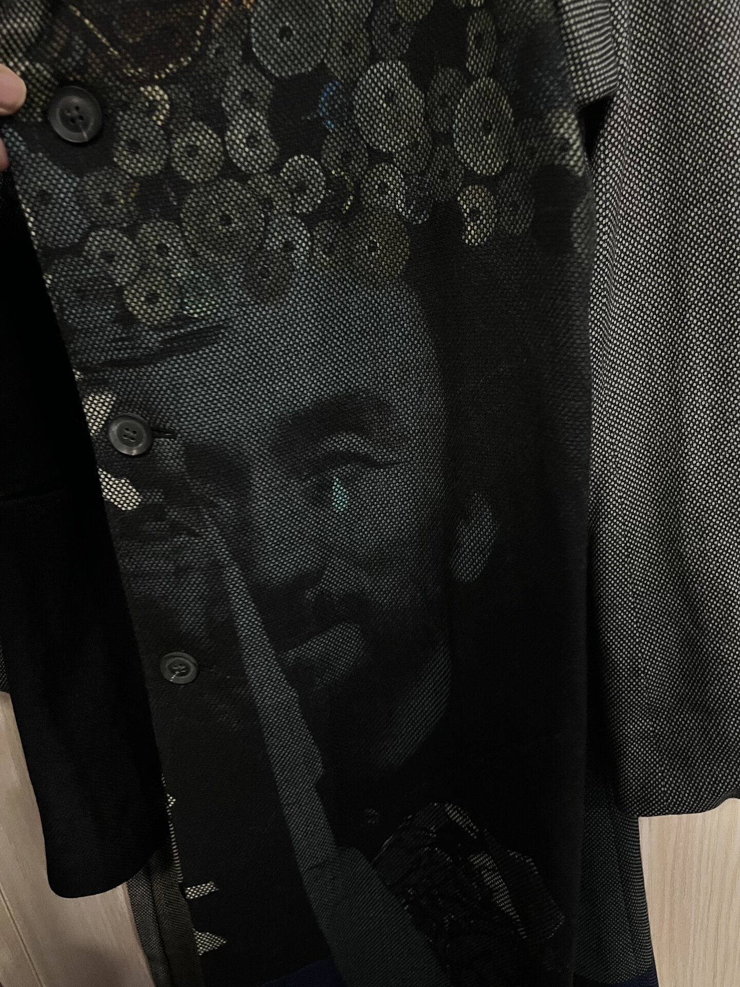 Yohji Yamamoto AW18 Long Coat — front