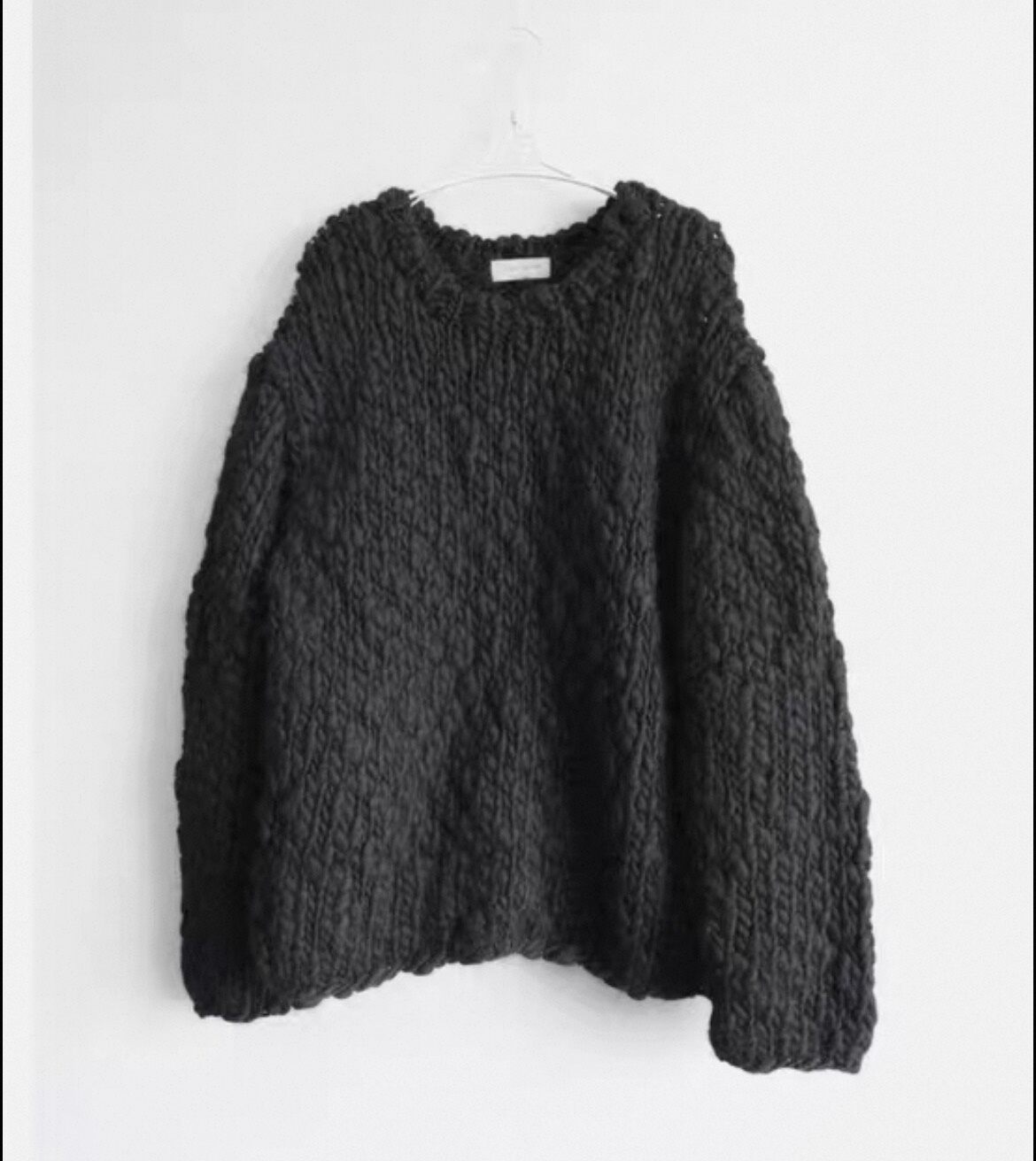 Yohji Yamamoto Black Oversized Sweater