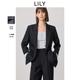 宽松休闲松弛感通勤精致高级感西装 零压西装 LILY2025春新款 外套女