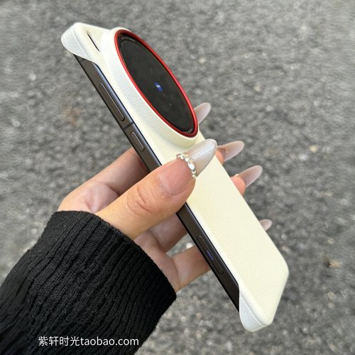 皮革纹PC超薄无边框适用一加13T手机壳ACE5磁吸无线磁吸OPPOFindx8s+保护套Reno14复古简约X8不顶膜Ultra散热