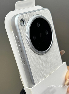 复古白色亚麻布纹适用magic7pro华为mate70/60pro手机壳+皮纹nova13电镀银12亚克力荣耀x60磁吸磨砂防摔简约