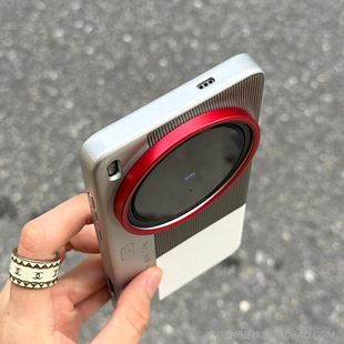 丹红加高镜头圈适用vivoX300手机壳X300pro秒变相机壳X200s高级感mini灰白色条纹拼接银撞色Ultra防摔亚克力