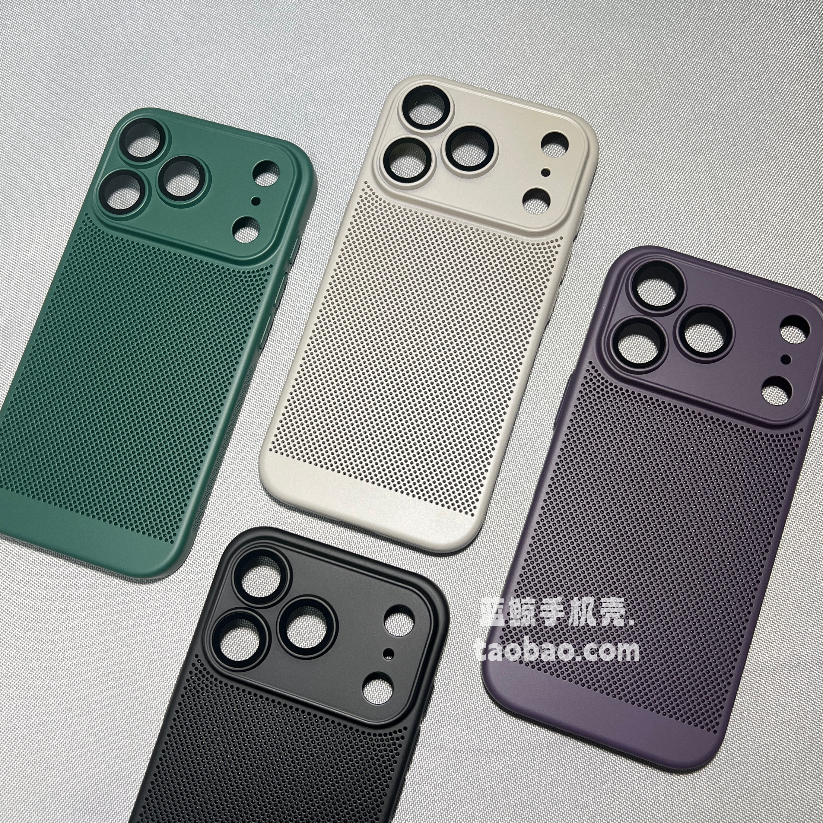 散热网孔蜂窝镂空自带镜头膜S24ultra适用fe三星S25ultra手机壳S25+全包超薄S23防摔S22黑色S21高级note简约