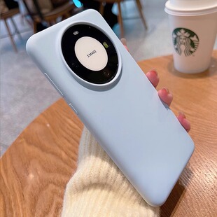 90纯色X高级magic7婴儿蓝女2全包 网红30荣耀100 baby蓝软糯真液态硅胶适用70华为mate60 50手机壳p40pro防摔