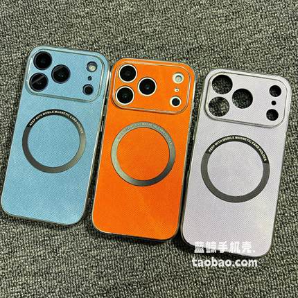 电镀直边牛仔布纹适用OPPOReno14手机壳reno13pro新款12全包防摔11pro保护套10磁吸纯色reno9/8/7/6高级女款5