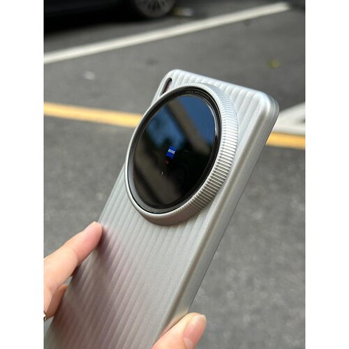 高级钛金属漆瓦楞光栅条纹防滑X300Ultra手机壳适用vivox200s磨砂x100Pro硬OPPOfindx9ultra新x8s+套76iQOO15