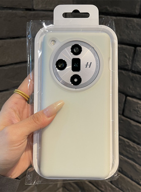 适用OPPOFinx8/7手机壳2024新款果冻绿色findx7pro液态硅胶全包防摔保护套高级感