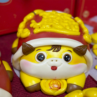 新年发财元宝马馒头中式花糕礼盒组合花馍饽饽留娘糕山东特产送人