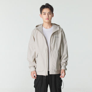 Columbia哥伦比亚冲锋衣男户外徒步旅行休闲防水夹克外套WE0505