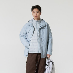 哥伦比亚官方户外三合一运动服冬季新款保暖夹克防风衣外套XE5418