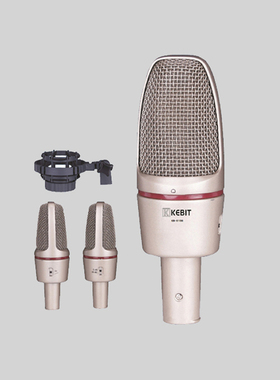 KEBIT科比特KB-5100大动膜电容麦克风超心形录音室舞台演出话筒