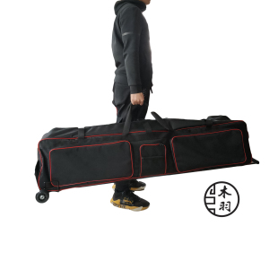 木羽堂 140CM HEMA带轮 拉杆剑包 长剑 肥德 兵击 击剑团体包