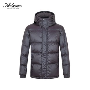 AOLAMA奥拉玛男装轻奢新款冬季白鸭绒外套连帽羽绒服081544710