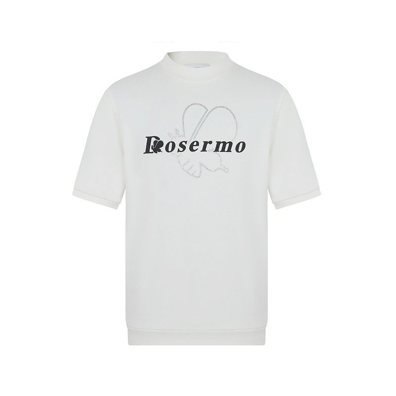 DOSERMO丹西摩半高领短袖T恤