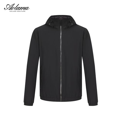 AOLAMA奥拉玛男装冬新款连帽白鸭绒羽绒服081544719