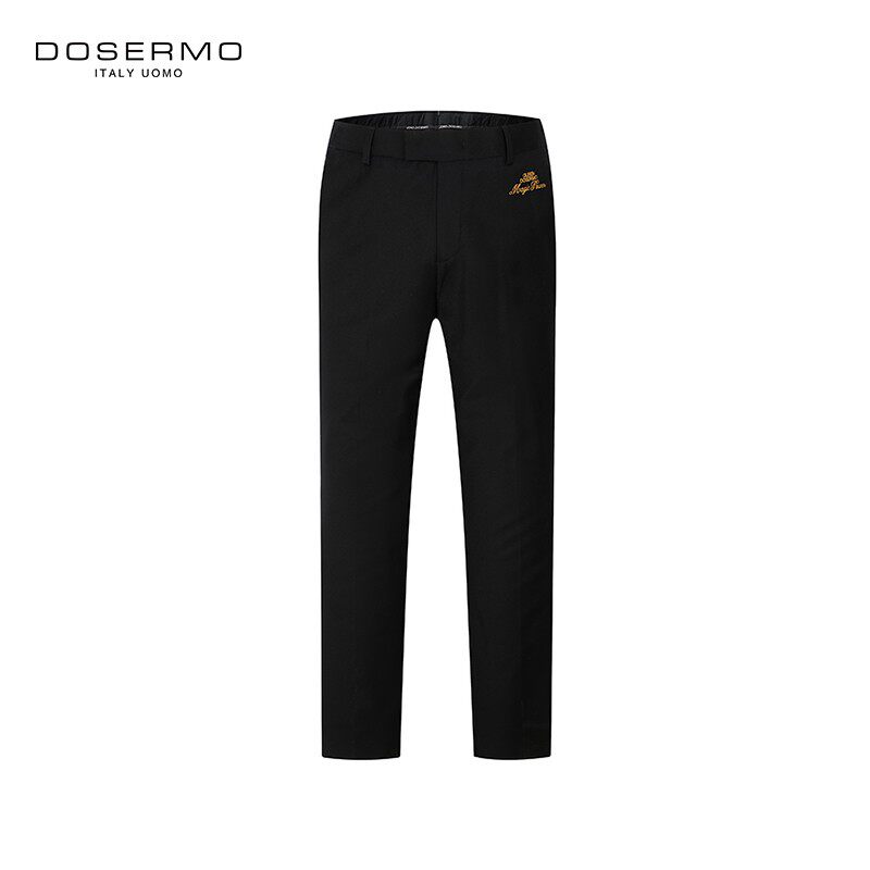 男装刺绣DOSERMO西裤轻奢