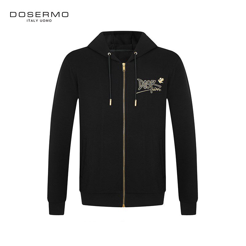 刺绣夹克外套DOSERMO连帽