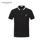 DOSERMO丹西摩男装 夏新款 多色烫钻通勤翻领T恤063352229