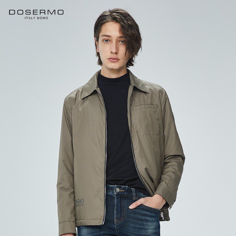 DOSERMO丹西摩男装轻奢冬季印花字母防风保暖棉服棉衣060844473