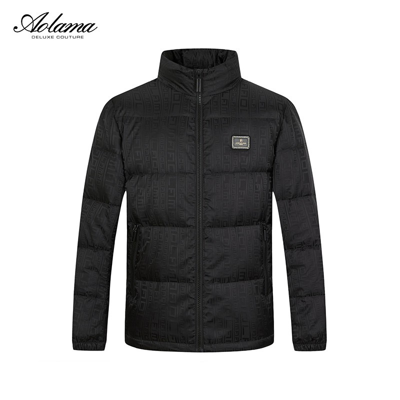 AOLAMA奥拉玛男装轻奢新款冬季白鸭绒羽绒服081544731