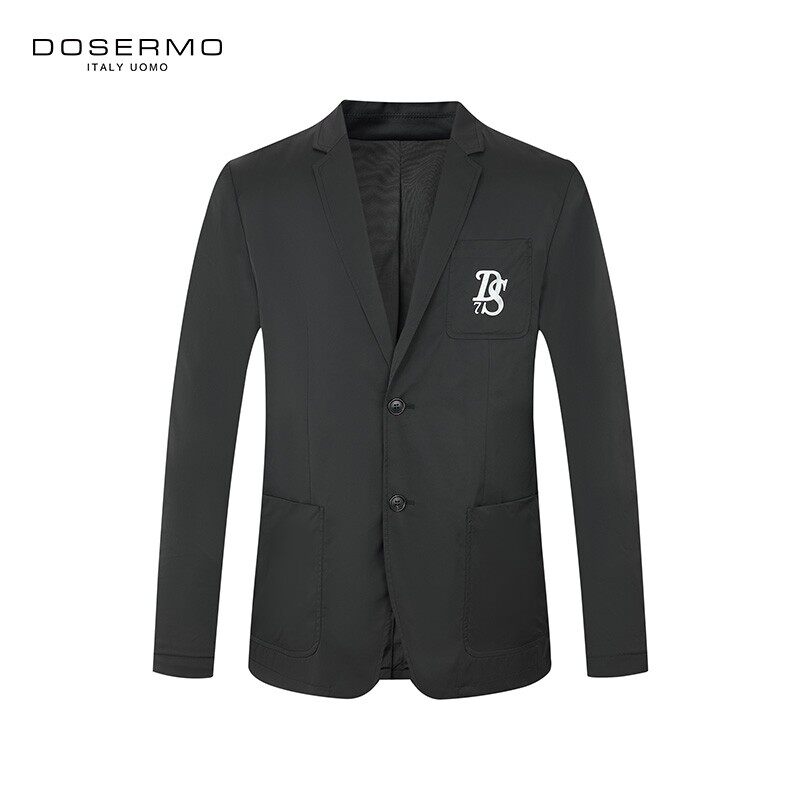 DOSERMO丹西摩男装春款薄字母休闲西装便西西服061141603