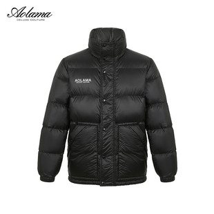 AOLAMA奥拉玛男装冬新款轻奢胶章印花白鸭绒羽绒服081554799