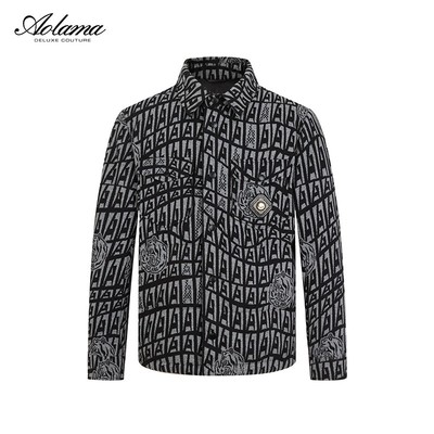 AOLAMA奥拉玛男装轻奢冬季白鸭绒时尚保暖外套081544739