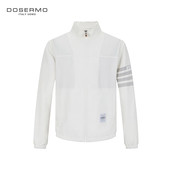 DOSERMO 轻奢男装 2026春新款 丹西摩 立领净色茄克衫 休闲夹克外