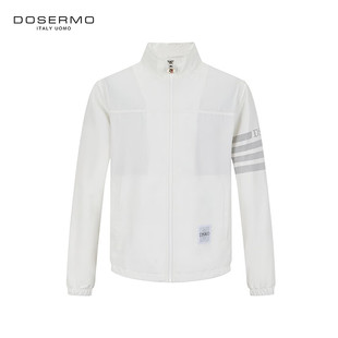 丹西摩（DOSERMO）轻奢男装2026春新款立领净色茄克衫休闲夹克外
