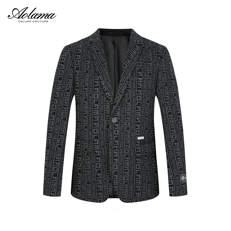 AOLAMA奥拉玛男装高档秋季西服修身商务正装职业西装081143498