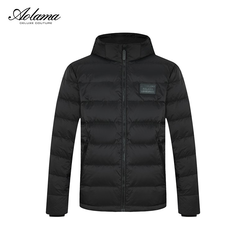 AOLAMA奥拉玛男装轻奢冬季90%白鸭绒外套羽绒服081544728