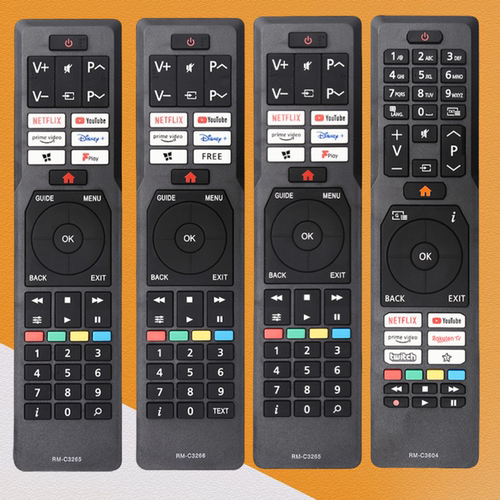 适用JVC液晶电视遥控器RCA45185 6外贸LT-32VAF3001 LT-55VU3100