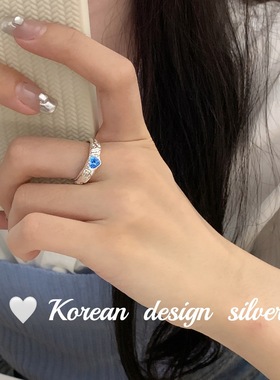 SASA银韩国i小众设戒指/指环