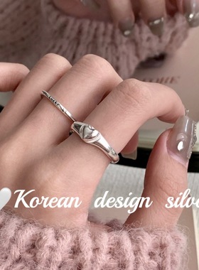 SASA银新款韩国小戒指/指环