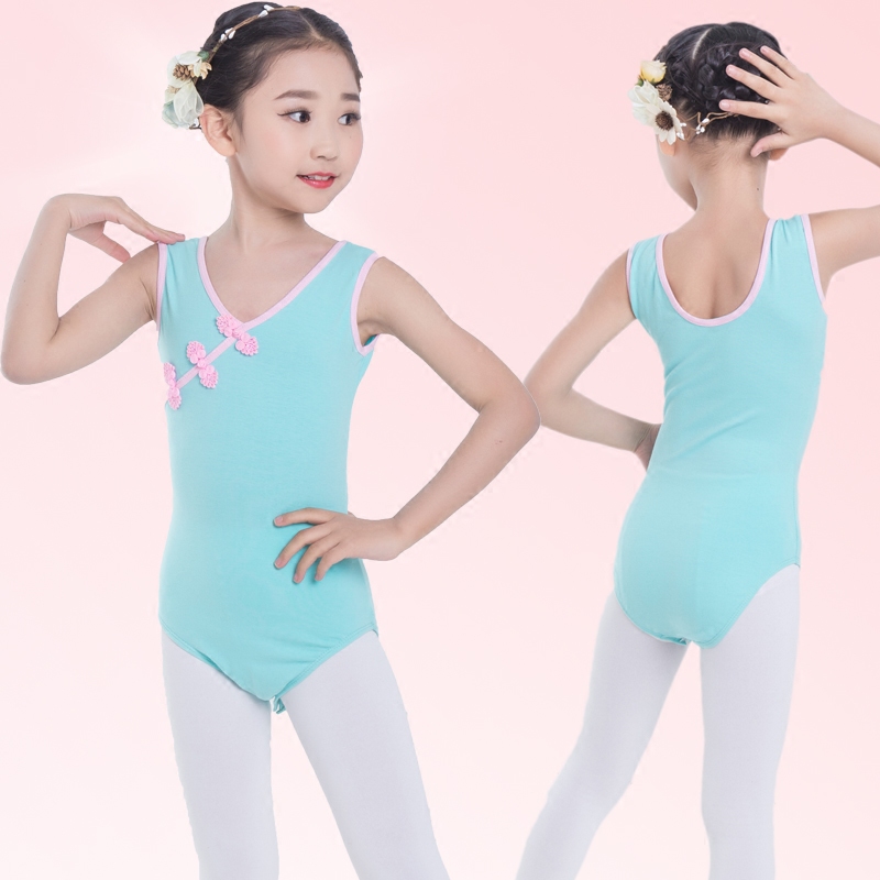 儿童紫色纯棉夏季演出服