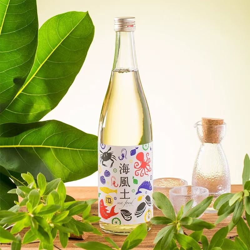 日本原装进口富久长海风土清酒720ml微醺低度纯米酒解腻日式清酒