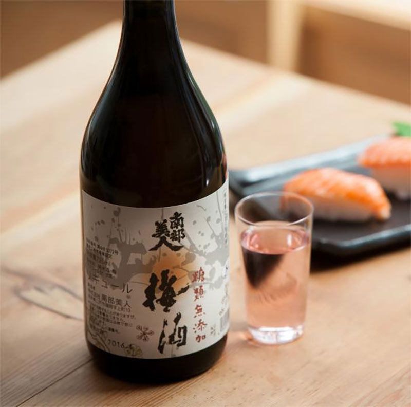 无添加糖类南部美人本格梅酒720ml日本梅酒青梅酒9度微醺女士甜酒