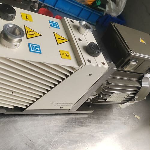议价安捷伦DS602真空泵，保养好的，真空度0.5pa 电压11