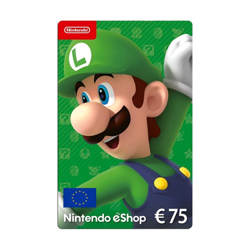 75EUR任天堂eShop礼品卡欧服
