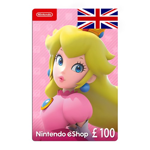 100GBPUKNintendoeShop点卡