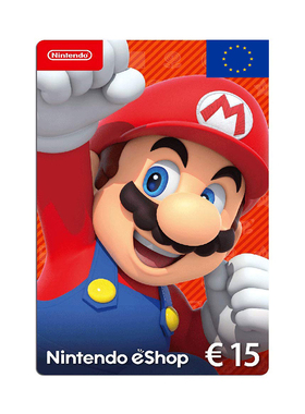 Nintendo eShop Card | 15 EUR 德法意西荷 欧服Switch/3DS/Wii-U