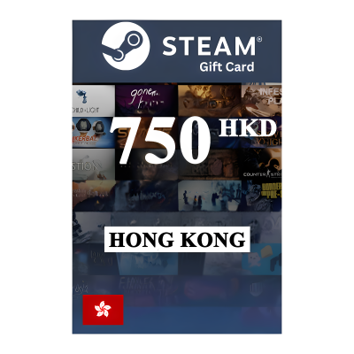 香港Steam蒸汽-750港币数字点卡