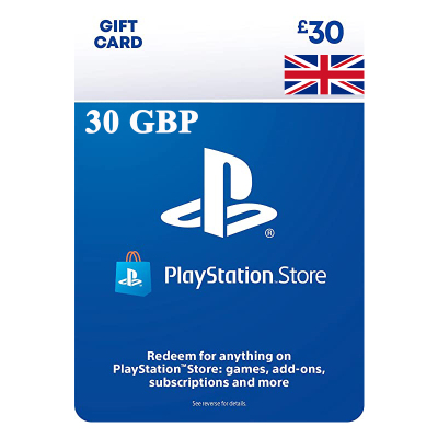 GBP30PSNCardVoucherCodeUK