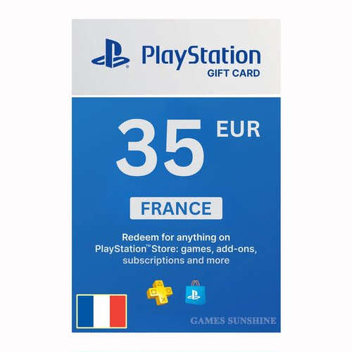 PSStore35EUR法国充值卡