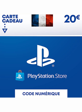 Sony PlayStation Store Valeur 法国充值卡20欧 EUR20 PSN Card