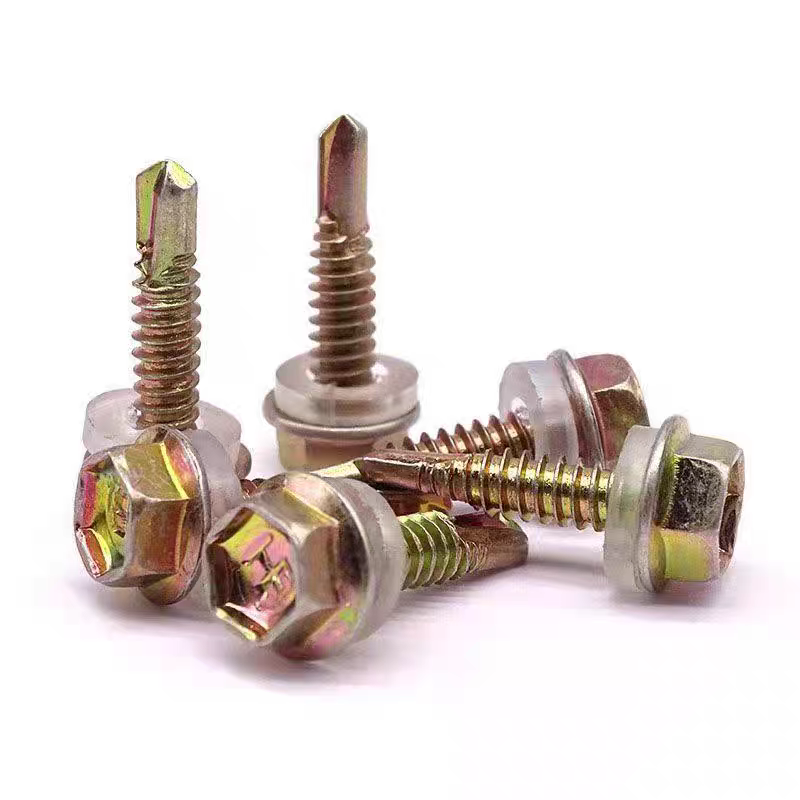 【工厂批发价】加硬镀锌外六角钻