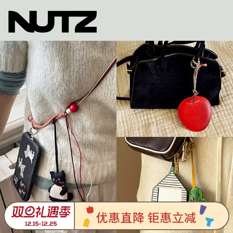 柔软供应小猫手机绳苹果挂件