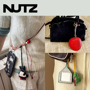 NUTZ柔软供应SoftServe再想想小猫手机链苹果挂绳斜挎挂件钥匙扣