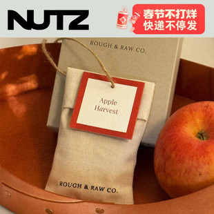 NUTZ苹果香包ROUGH&RAW CO荒朴卧室汽车香挂衣柜除味香囊车挂礼物
