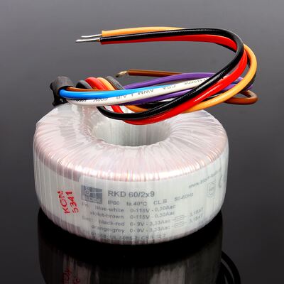 。60W 双6V9V12V15V18V24V 0V德国进口 Block 环形变压器 环牛60V